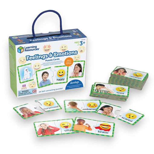 Picture of FEELINGS & EMOTIONS PUZZLE CARDS